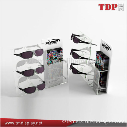 New Style Desktop Acrylic Sunglass Display Stand,Eyewear Display